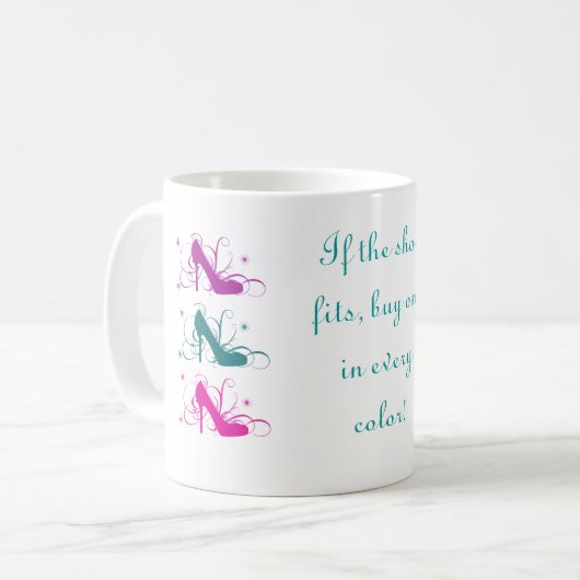 Als de schoen past bij de Mok (Voorkant links)