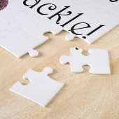 Als de schoen past ~ Cackle! Funny Sayings Gifts Legpuzzel (Zijkant)