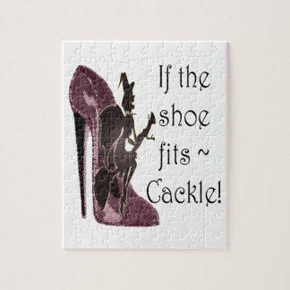 Als de schoen past ~ Cackle! Funny Sayings Gifts Legpuzzel