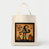 Als de schoen past Halloween Inspirivity Bag Tote Bag (Voorkant)