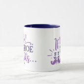 Als de schoen past heksenschoenen en Sokken Hallow Mok (Midden)