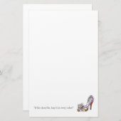 Als de schoen past, koop het in elke kleur! briefpapier (Voorkant / Achterkant)