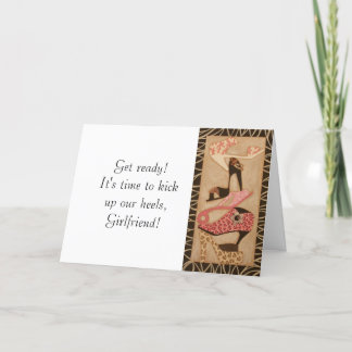 Als de schoen past!: Leuke Mode Verjaardag Kaart