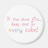 Als de schoen past... magneet (Voorkant)