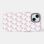 Als de schoen past Roze iPhone 15 Case (Achterkant horizontaal)
