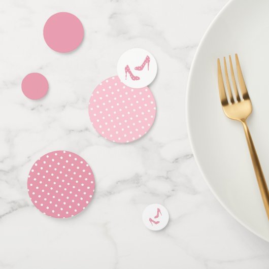 Als de schoen roze past confetti (Groep)