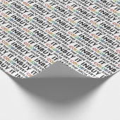 ALS DE SHOE IS GESCHIKT... CADEAUPAPIER (Hoek)