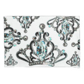 "Als de Tiara het past, Draag het!" Kussensloop (Voorkant-Links)