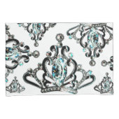 "Als de Tiara het past, Draag het!" Kussensloop (Voorkant-Rechts)