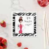 "Als de Tiara het past... Draag het!" Servetten (Insitu)