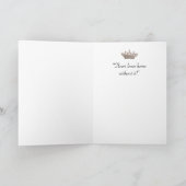 "Als de Tiara past - Draag het!" Kaart (Binnen)