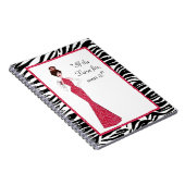 "Als de Tiara past - Draag het!" Notitieboek (Rechterzijde)