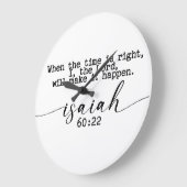 Als de tijd rijp is, ben ik de Heer Grote Klok (Hoek)