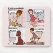 Als de toiletten Muismat konden spreken (Voorkant)