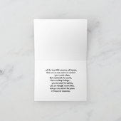 Als de tranen voorbij zijn medeleven kaart (Binnen)