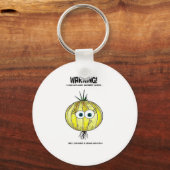 Als de uien vrouwen waren sleutelhanger (Voorkant)