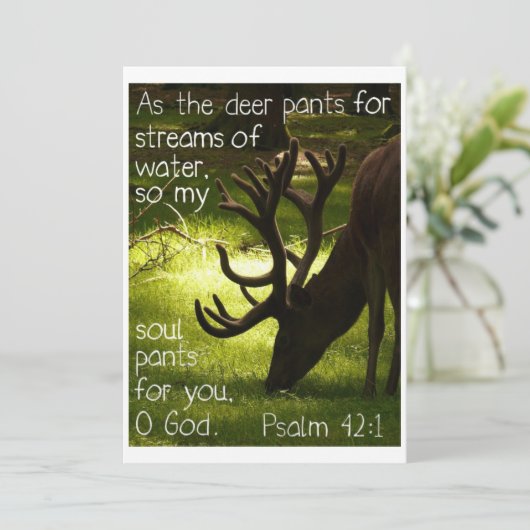 Als de Uitnodiging van de Der (Staand voorkant)