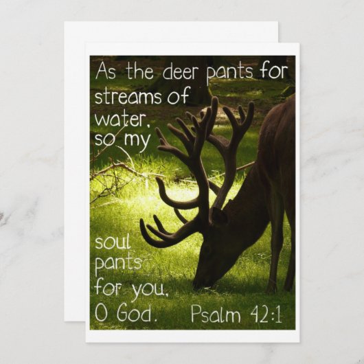 Als de Uitnodiging van de Der (Voorkant / Achterkant)