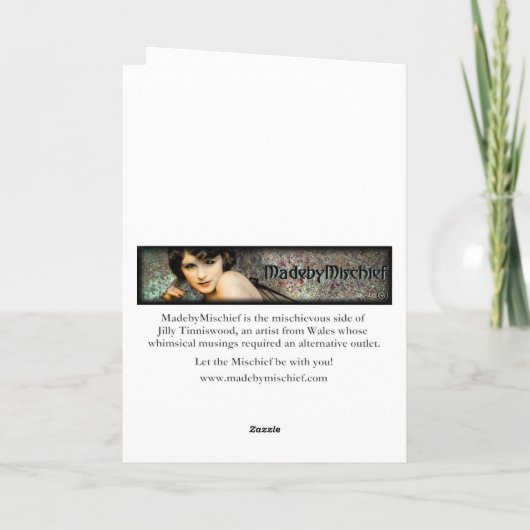 Als de varkens konden vliegen kaart (Achterkant)