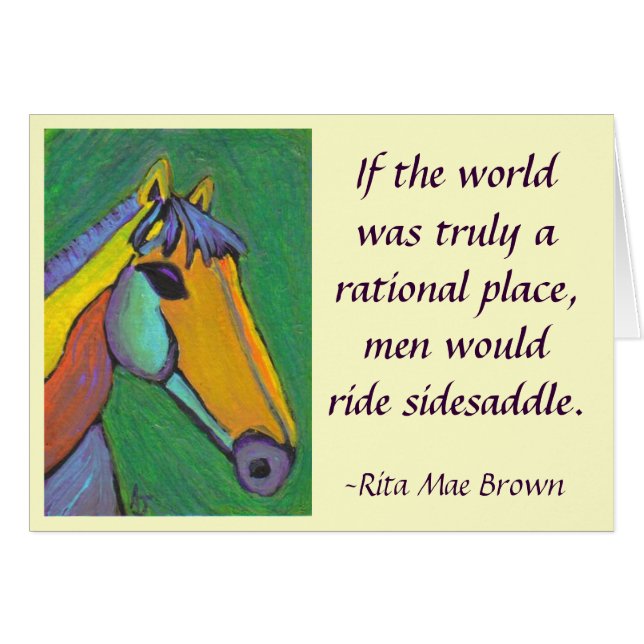 Als de wereld echt een rationele plek was... -kaar (Voorkant Horizontaal)