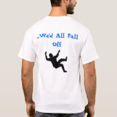 Als de wereld er niet van was... t-shirt (Achterkant)