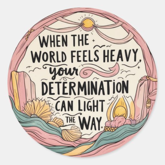 Als de wereld Stickers voelt (Voorkant)