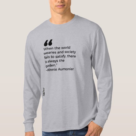 Als de wereld vergaat t-shirt (Voorkant)