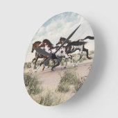 Als de Wind - de Galopende Klok van de Paarden van (Hoek)