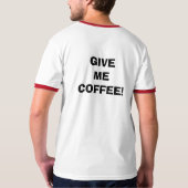 Als de woorden die uit mijn mond komen geen teken  t-shirt (Achterkant)