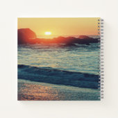 Als de zon ondergaat..... notitieboek (Achterkant)