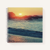 Als de zon ondergaat..... notitieboek (Voorkant)