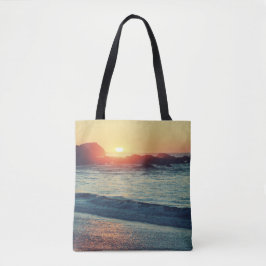 Als de zon ondergaat..... tote bag