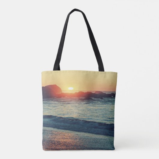 Als de zon ondergaat..... tote bag (Achterkant)