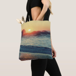Als de zon ondergaat..... tote bag