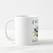 Als deze RV een rotzooi is, kom dan niet op. Koffiemok (Links)