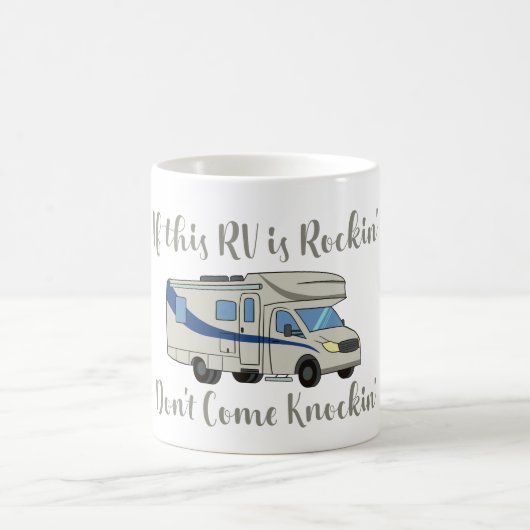Als deze RV een rotzooi is, kom dan niet op. Koffiemok (Center)