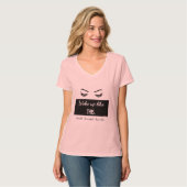 Als deze wimpers t-shirt (Voorkant volledig)