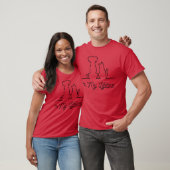 Als dieren levensmeis zijn t-shirt (Unisex)