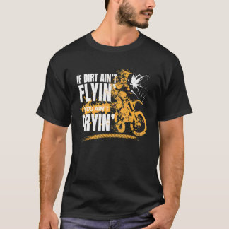 Als Dirt Aint vliegt je met de Aint Trying Motorbi T-shirt