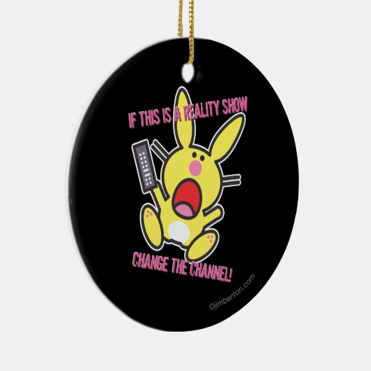 Als dit een Show van de Realiteit is Keramisch Ornament (Rechts)