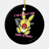 Als dit een Show van de Realiteit is Keramisch Ornament (Voorkant)