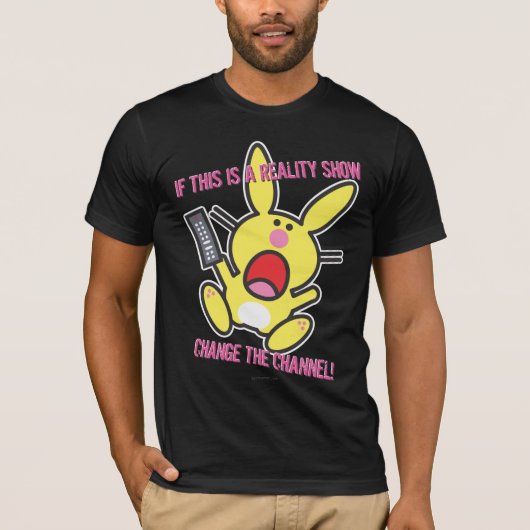 Als dit een Show van de Realiteit is T-shirt (Voorkant)