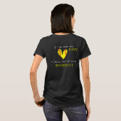 "Als dit spel makkelijk was" T-shirt (Achterkant volledig)