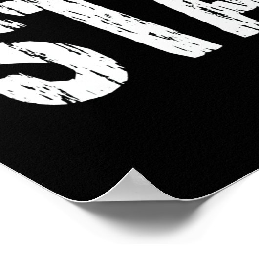 Als dit virus voorbij is, blijf weg van mij. poster (Hoek)