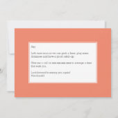 ALS DIT VOORBIJ IS, slaan we de datum op Kaart (Achterkant)