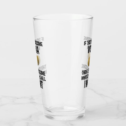 Als dit wodka kan worden glas (Rechts)