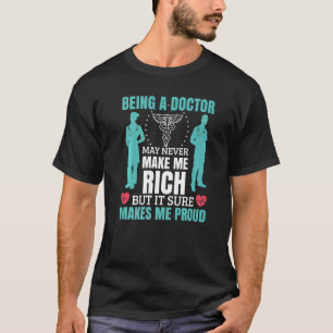 Als dokter maak ik arts die medisch advies geeft t-shirt