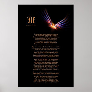 Als door Rudyard Kipling met Phoenix Firebird Prin Poster