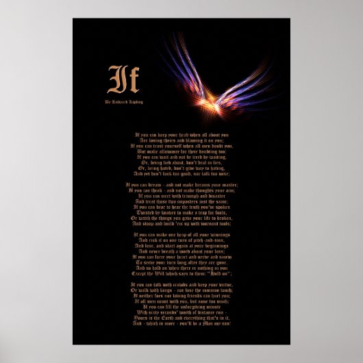 Als door Rudyard Kipling met Phoenix Firebird Prin Poster (Voorkant)