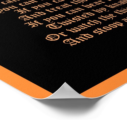 Als door Rudyard Kipling met Phoenix Firebird Prin Poster (Hoek)